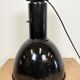 Rusty Industrial Bauhaus Black Enamel Pendant Lamp, 1930s