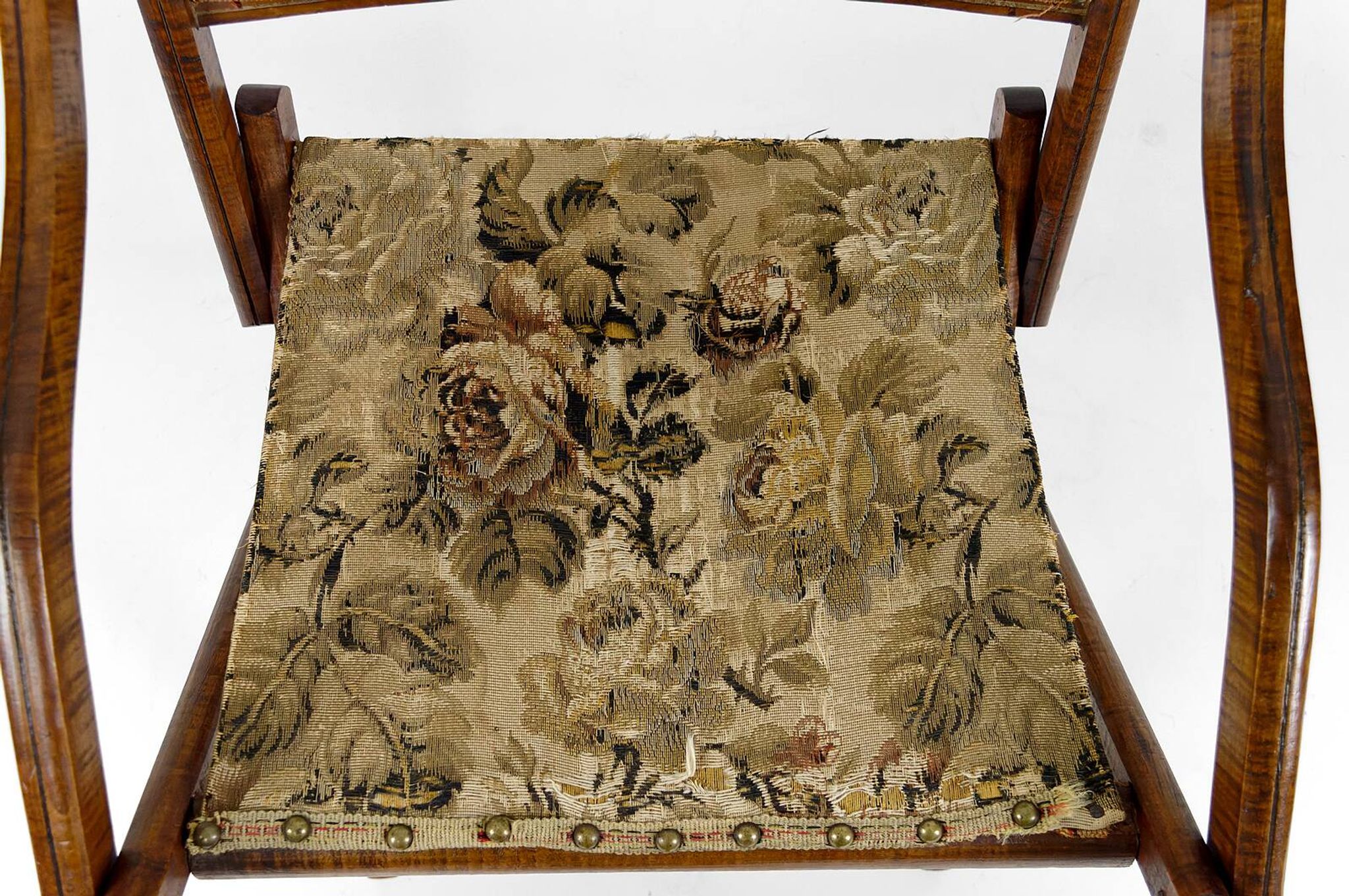 Victorian "safari" folding chair, United Kingdom, Arts & Crafts, circa 1880