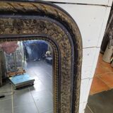 Old mirror Napoleon III, 101×74cms