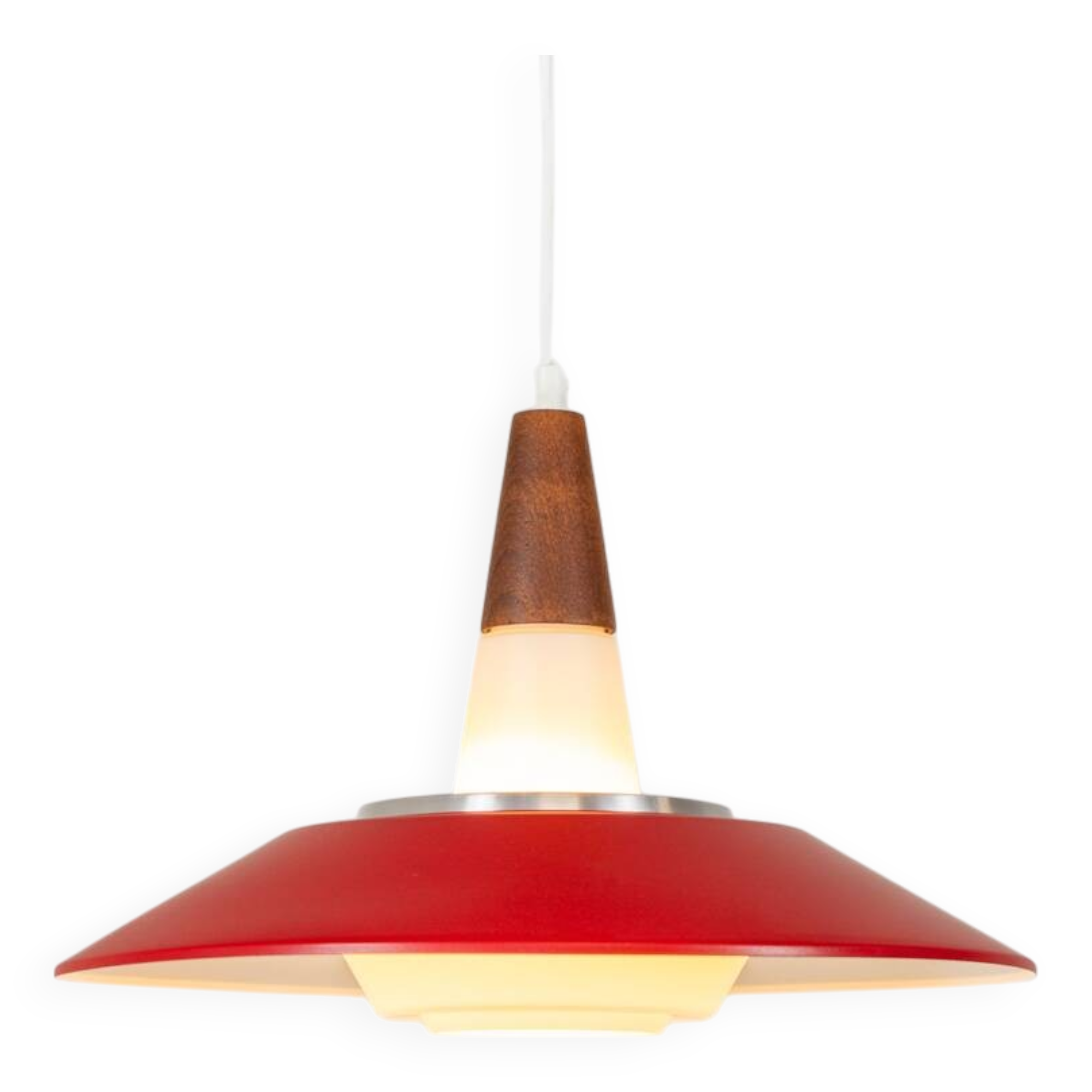 Suspension de Voss Belysning (Danemark, années 1960).