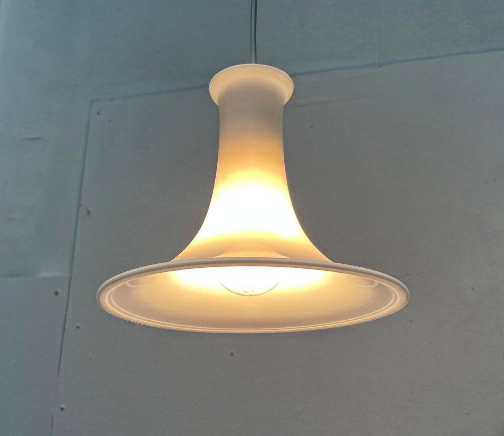 Vintage Danish model Mandarin Pendant Lamp Small by Michael Bang for Holmegaard, 1970s
