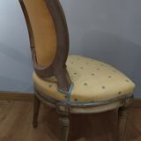 Medallion back chair Louis XVI