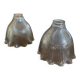 Paire de globes tulipe holophanes