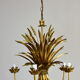 Wheat ear golden chandelier 5 branches.
