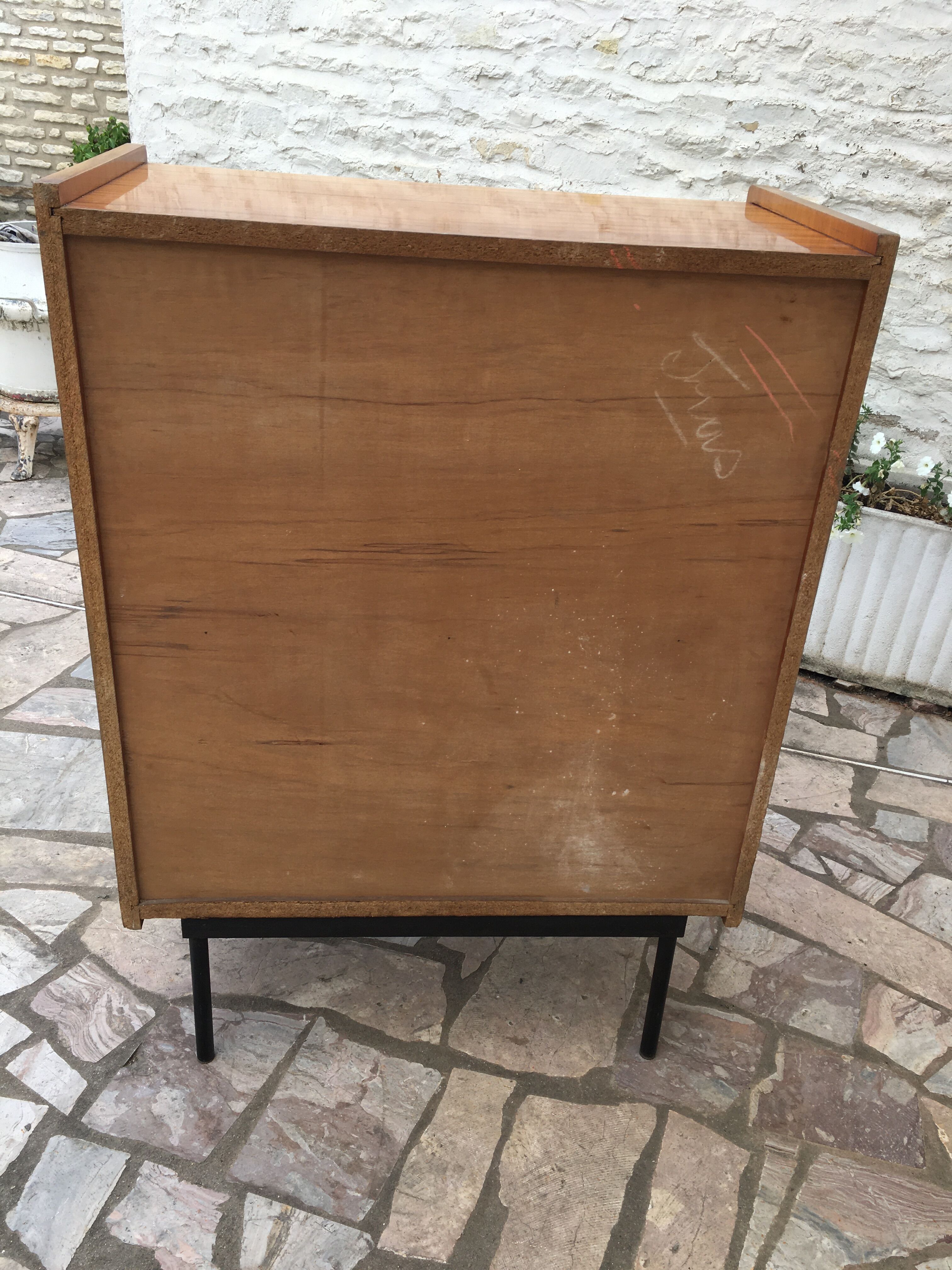 Scandinavian chest of drawers in teak period 1950 60