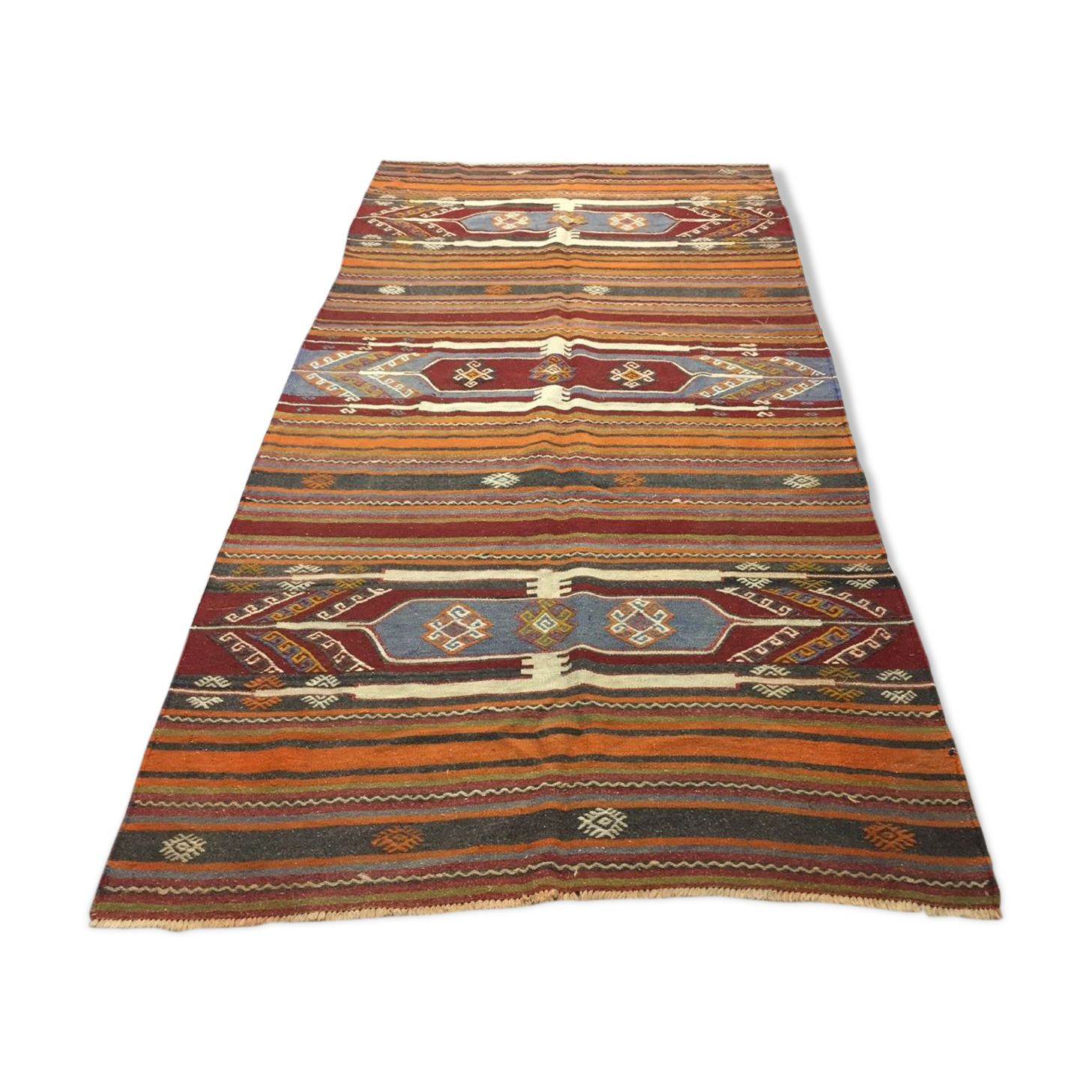 Turkish kilim rug 283x160 cm