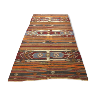 Turkish kilim rug 283x160 cm