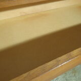 Chest of drawers vintage from the 60s in light wood