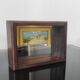 Vintage pocket trays in rosewood and brass – style A