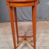 Light wood side table
