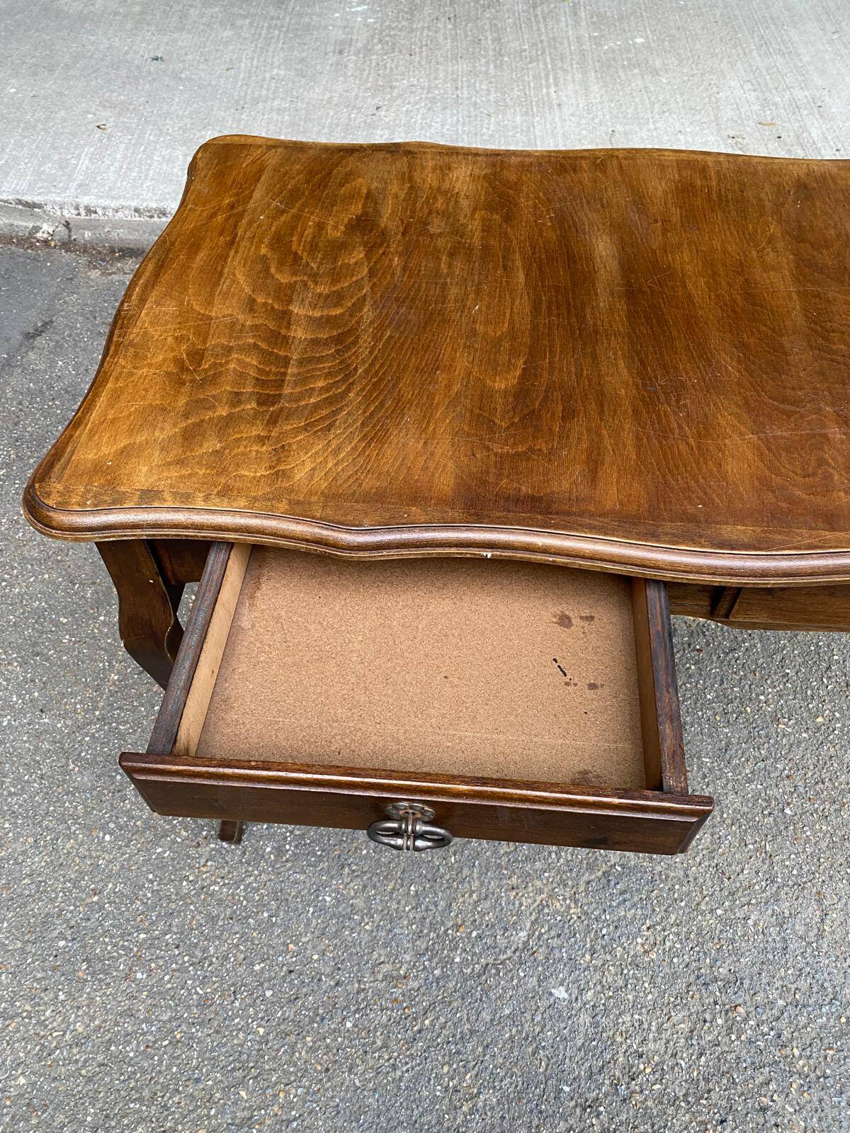 Vintage 19th century Louis XV style wooden desk