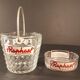 Ashtray and ice bucket advertising St Raphaël