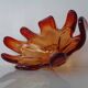 Sommerso Murano Glass Bowl, Italy, 1960s