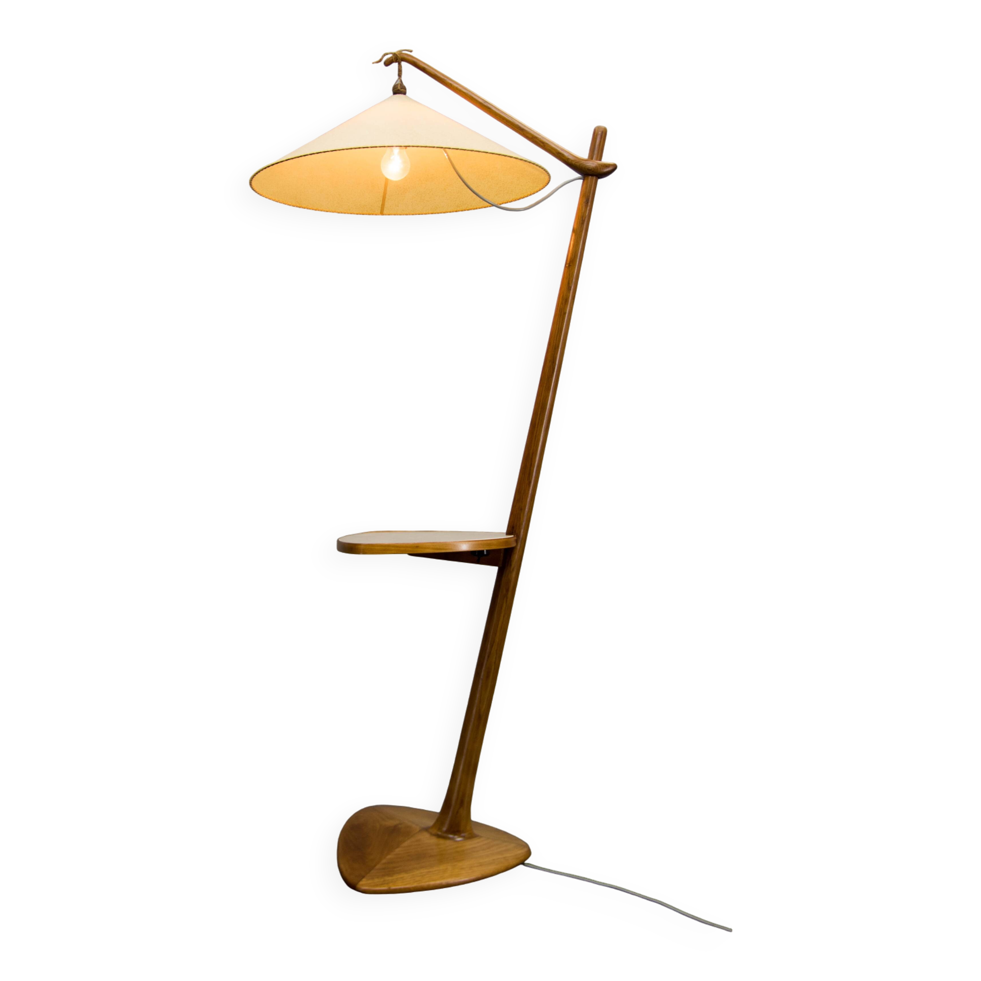 Floor Lamp by Rada for Krasna Jizba, Czechoslovakia, 1940s