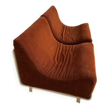 Chaises Lounge Orbis de l'ère spatiale par Luigi Colani pour Cor, années 1960, ensemble de 2.