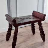 Arts and crafts bench stool
