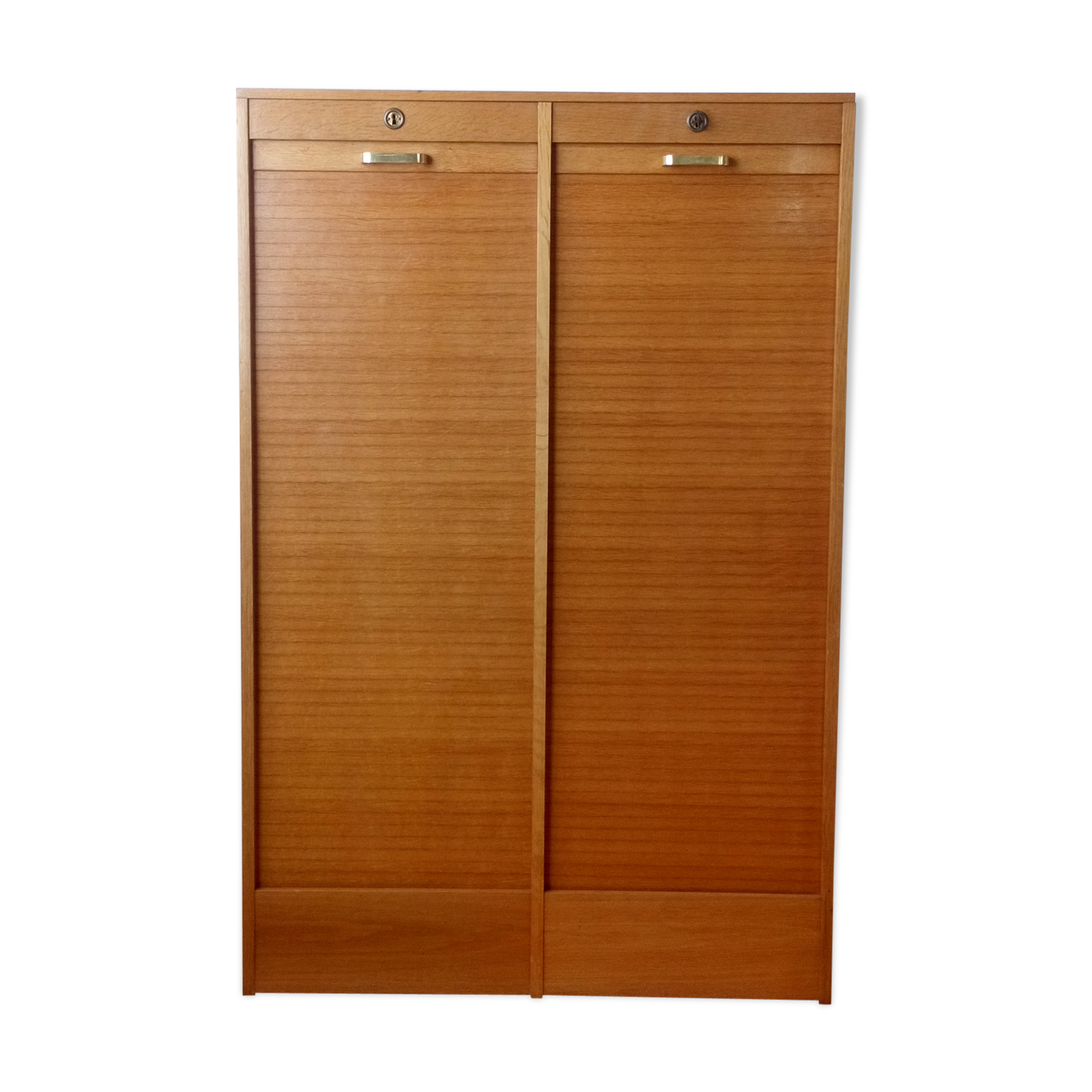 Meuble classeur à rideau années 50/60