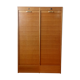 Meuble classeur à rideau années 50/60