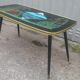 Former black coffee table