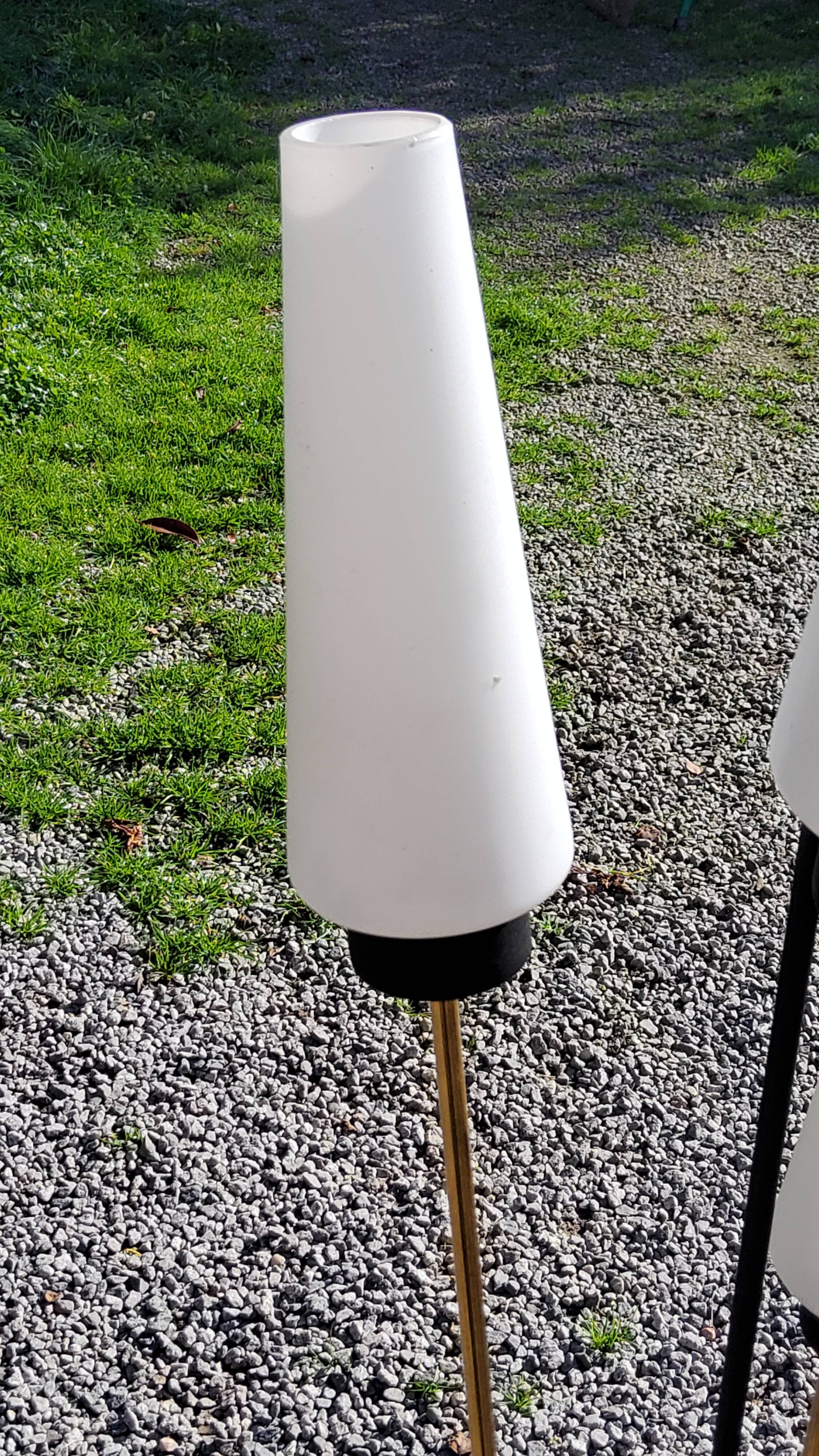 Vintage floor lamp from the 60s from Lunel