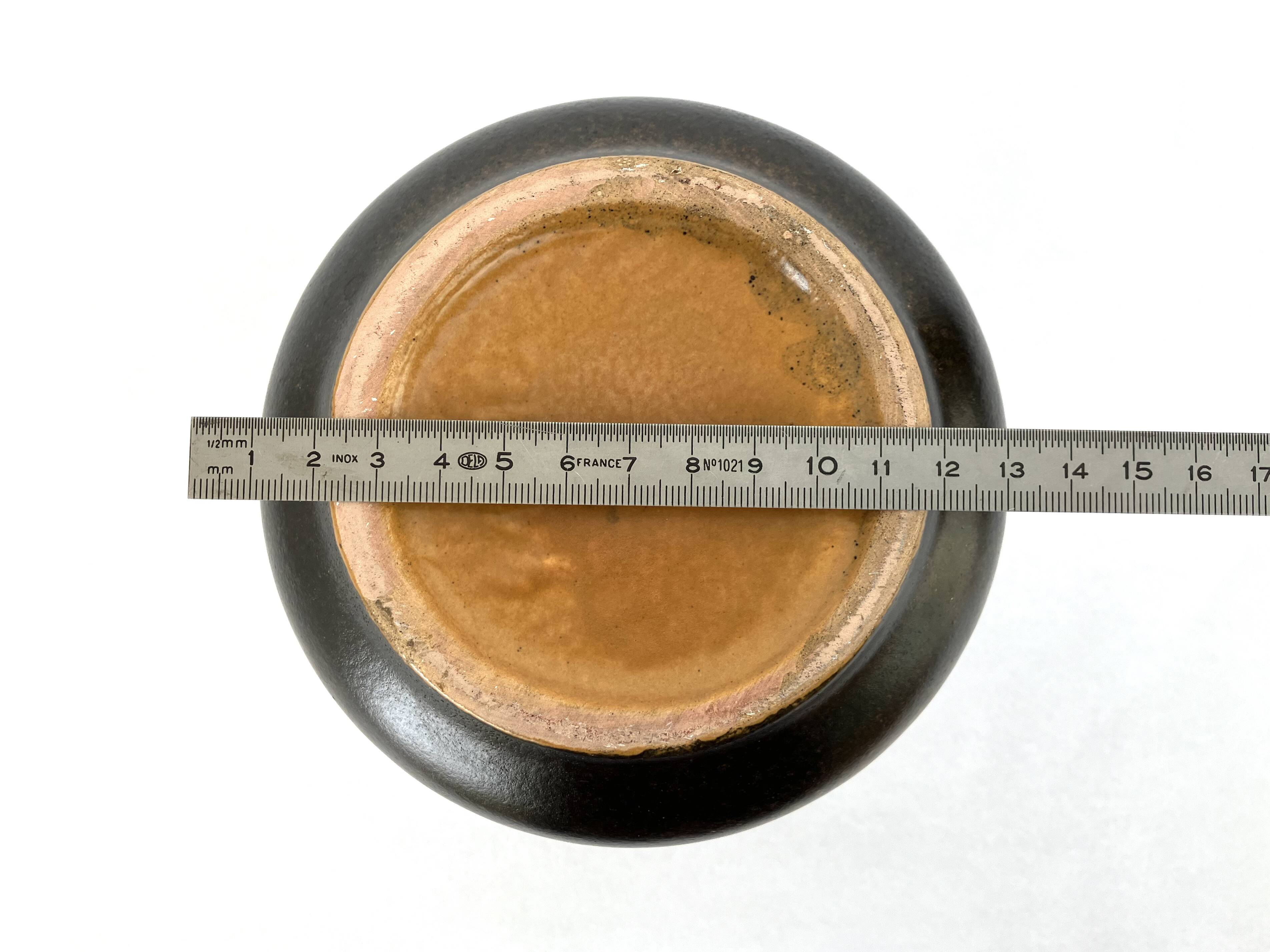 Small ceramic vase by Veb Haldensleben • Made in GDR, East Germany • Vintage 70s