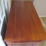 Cherrywood chest of drawers with ogee – 4 drawers – 80s – Louis Philippe style