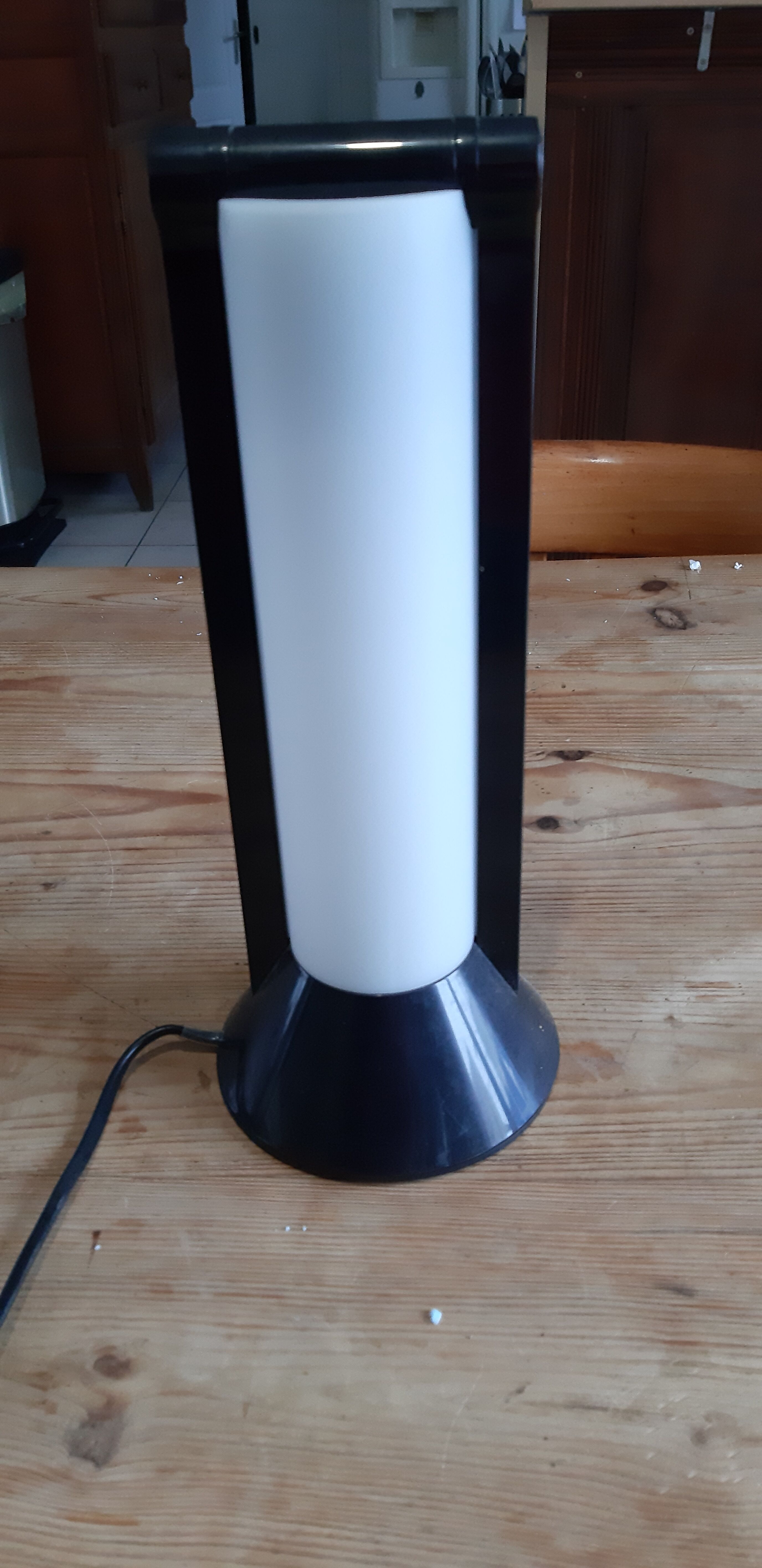 Vintage lamp black and white