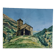 Francis Sachy "Church in Andorra" oil on canvas signed