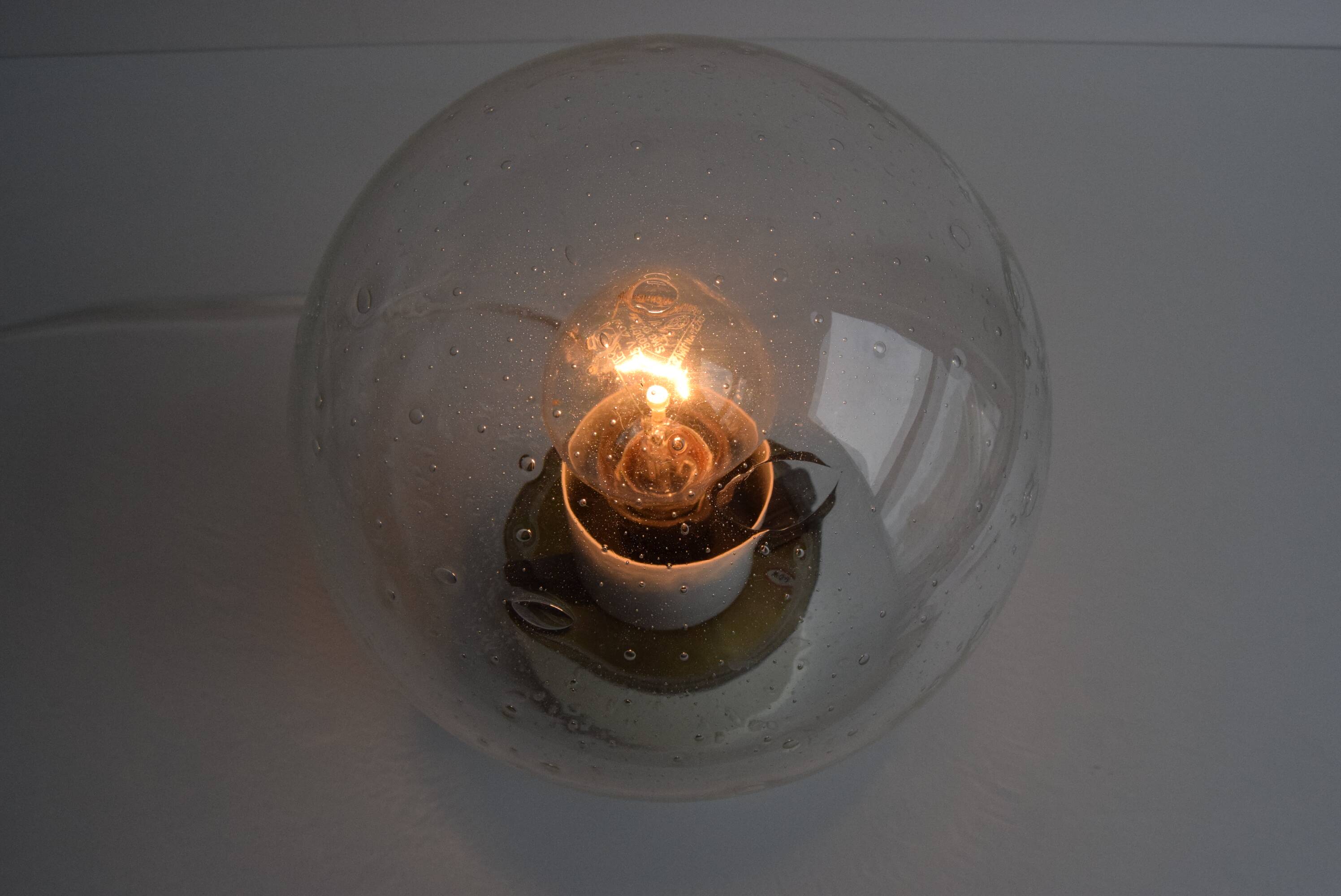 Vintage table lamp, Germany, 1970s.