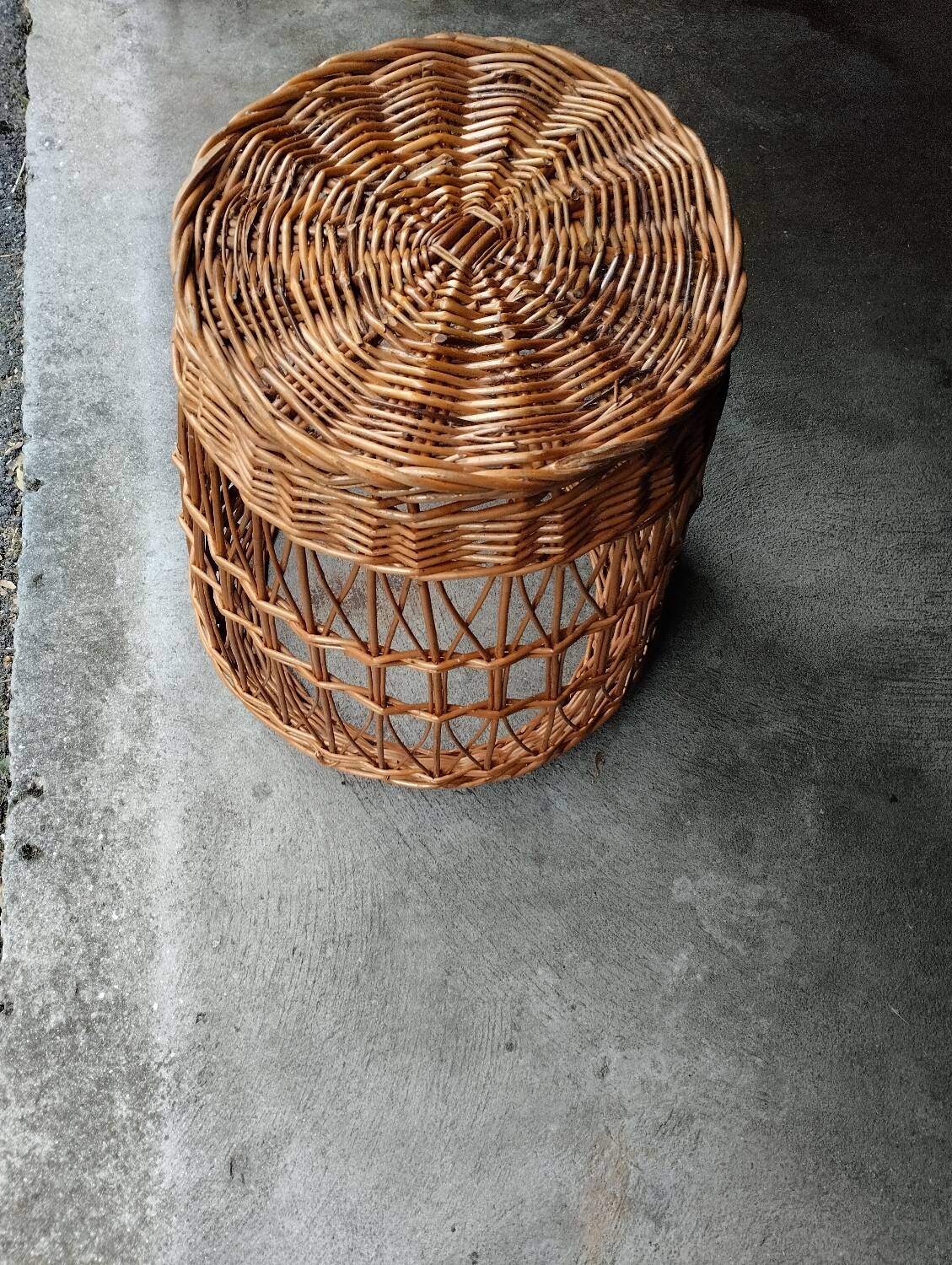 Large wicker basket