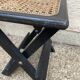 Folding stool in vintage canning