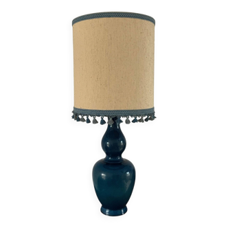 Vintage ceramic lamp from the 1970s.