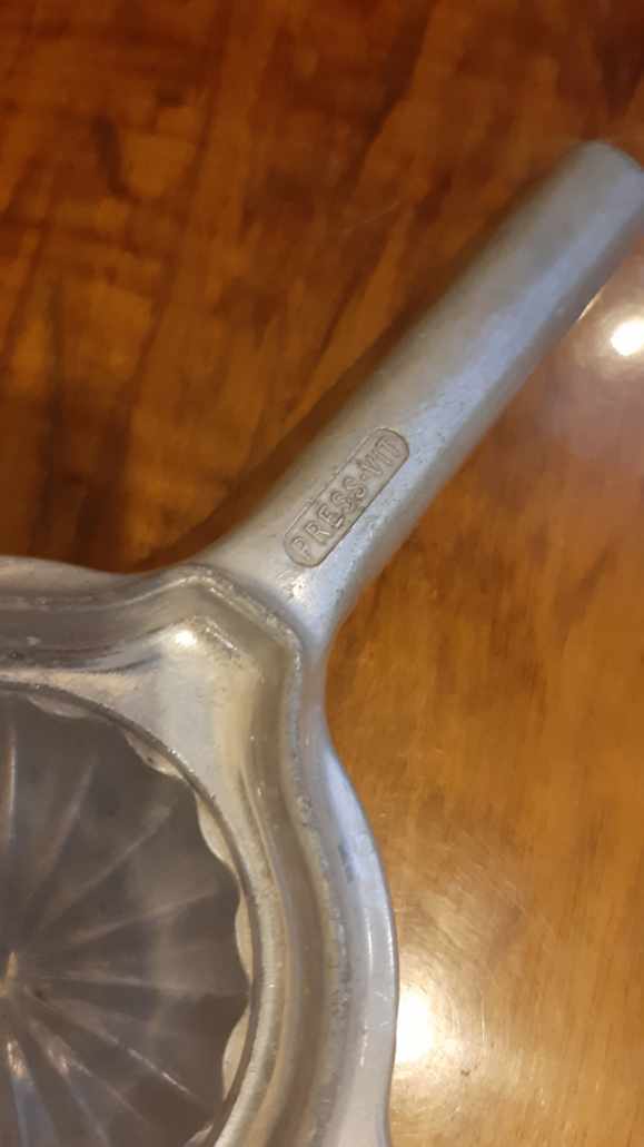 Vintage citrus press