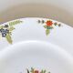 Assiette aux fleurs colorées Onnaing