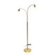 Lampadaire scandinave en métal, Suède, 1950