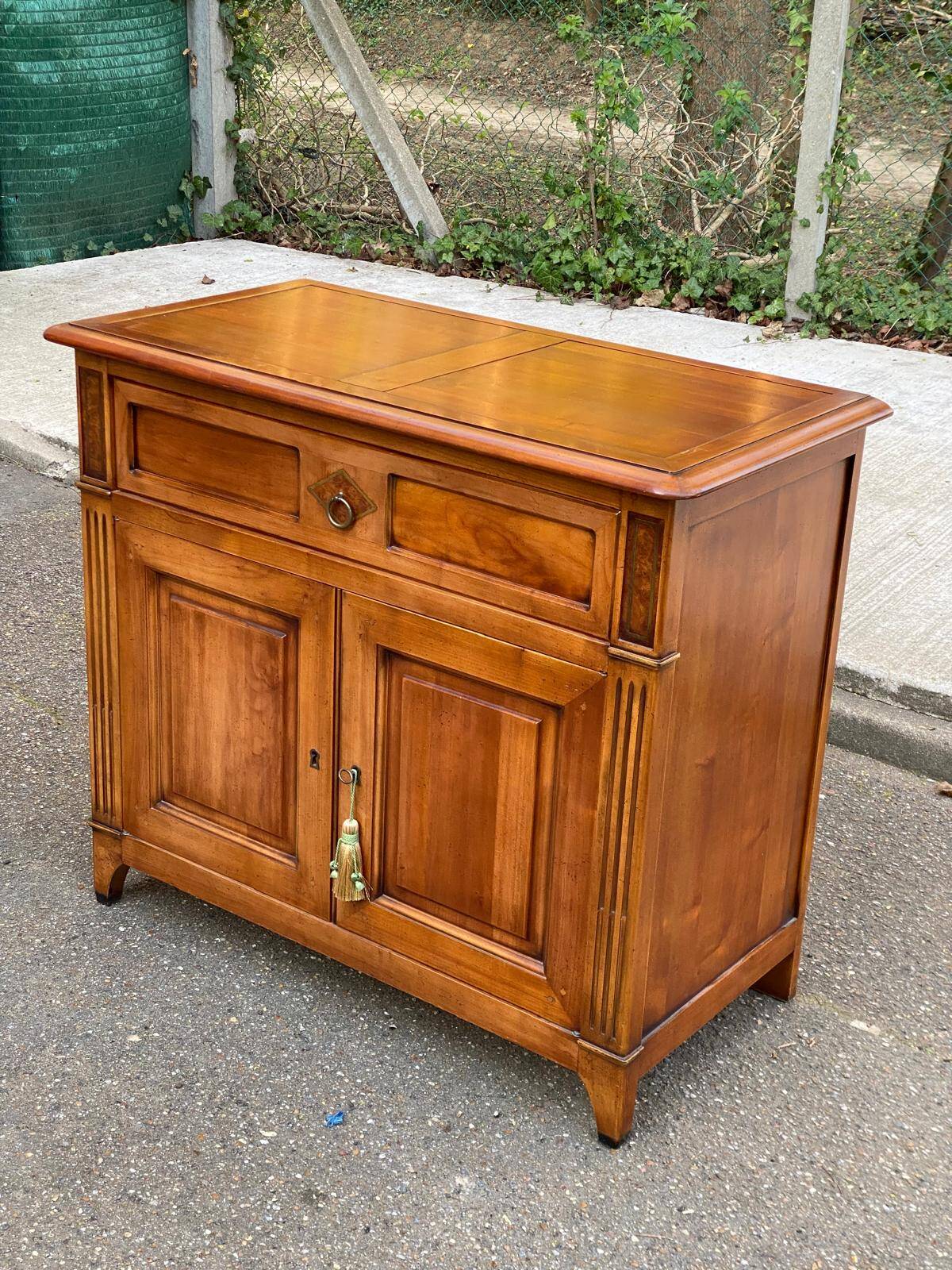 Louis XVI buffet made of solid wood from the 1950s.