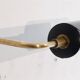 Applique vintage scandinave metal et laiton