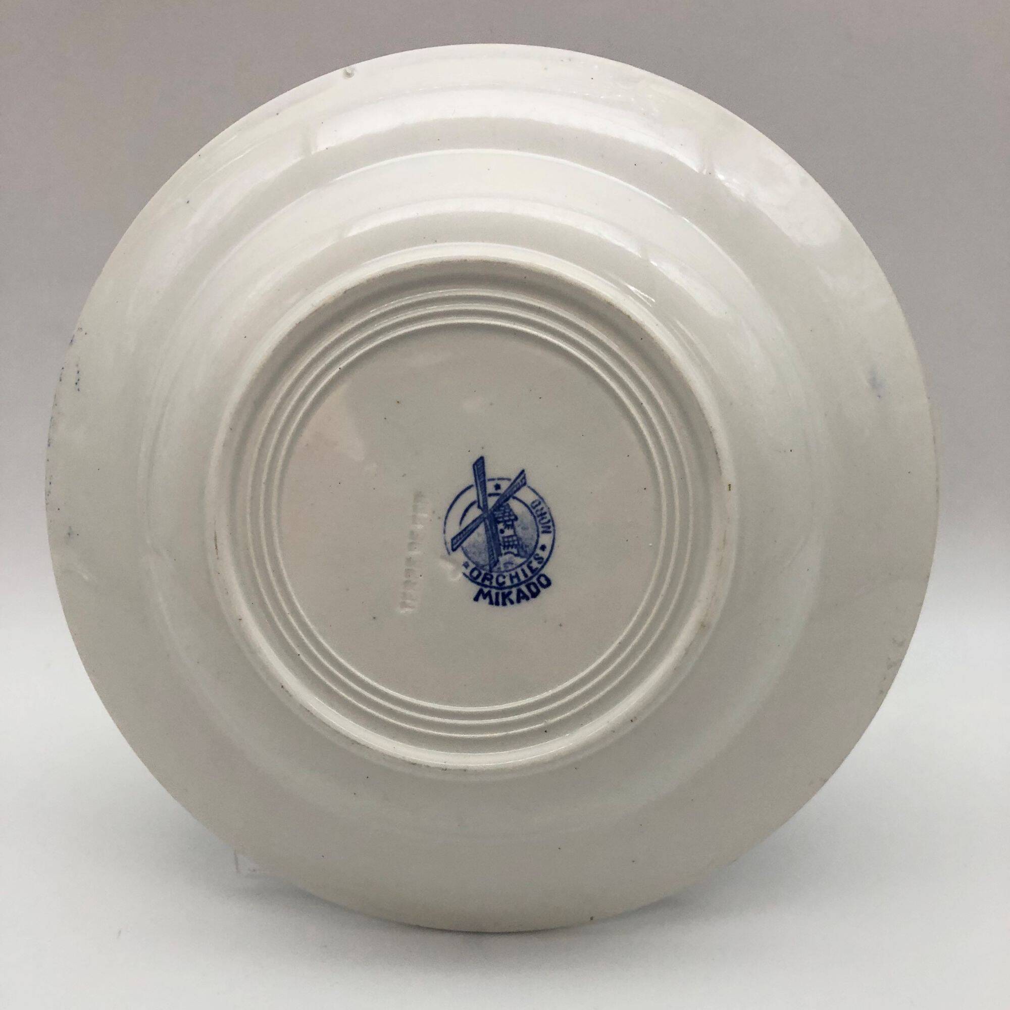 4 deep plates "Orchies - Nord". Mikado model.