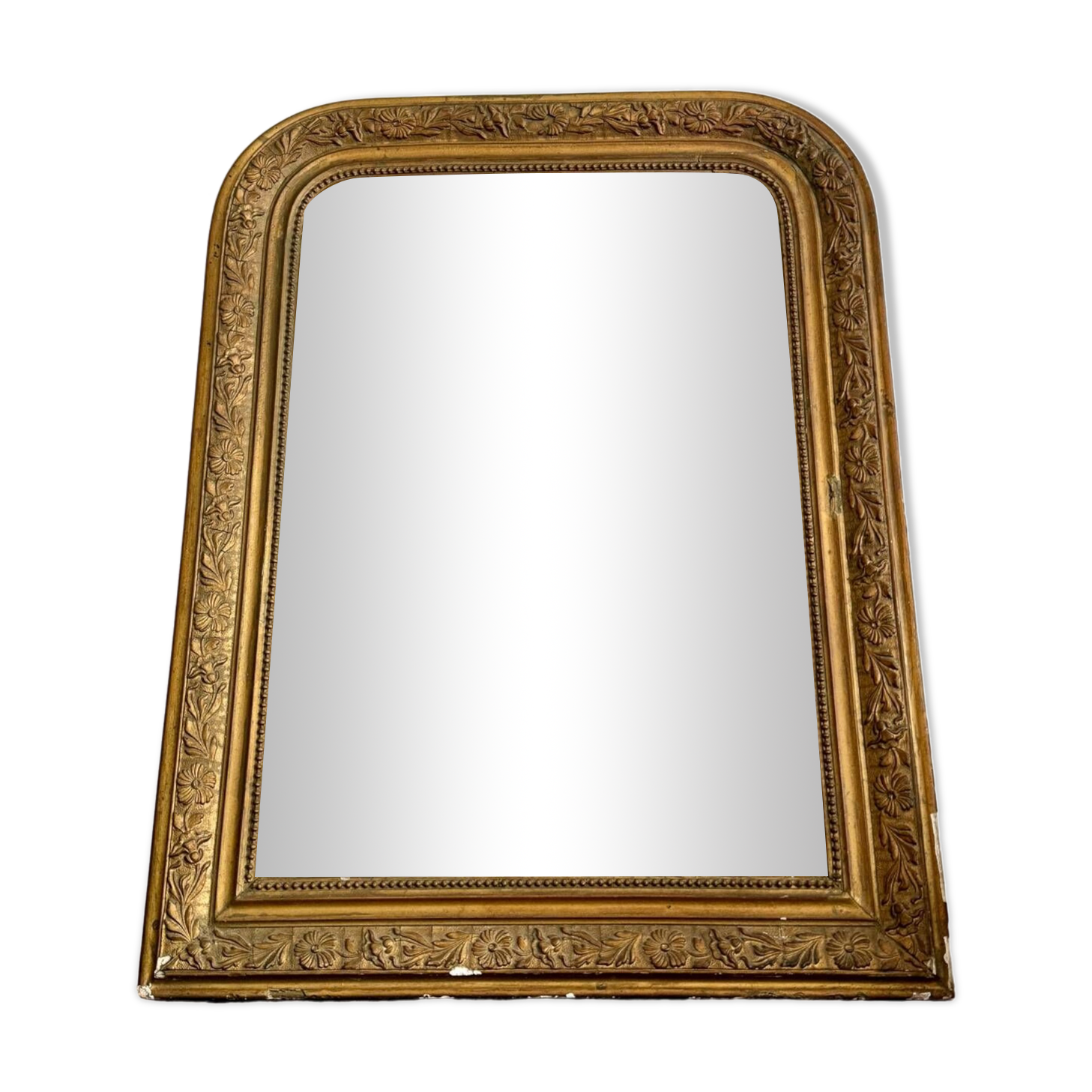 Antique Louis Philippe mirror 65 x 49cm