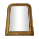Antique Louis Philippe mirror 65 x 49cm