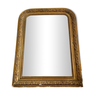 Ancien miroir Louis Philippe 65 x 49cm