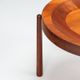 Table tray sculpturale Jens Quistgaard en teck Danemark 1960