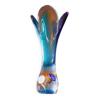 Vintage vase from the 60s, English Murano sweets