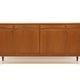 Enfilade scandinave en teck, Möbelfabriken Linden, Horda, Suède, 1960
