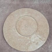 Old plate in Italian faience – Gubbio – C.a.f.f.