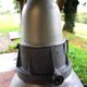 Large vintage industrial light fixture pendant light