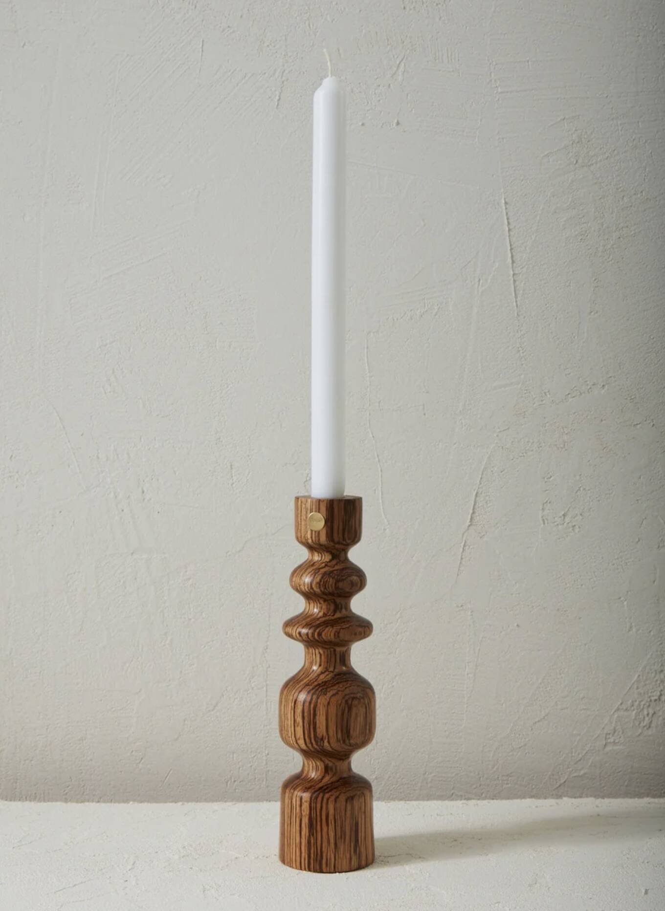 Olympe Zebrano candle holder - Romie Objetti