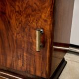 Set of Two Art Déco nightstands, by Jindřich Halabala, 1940s Czechoslovakia