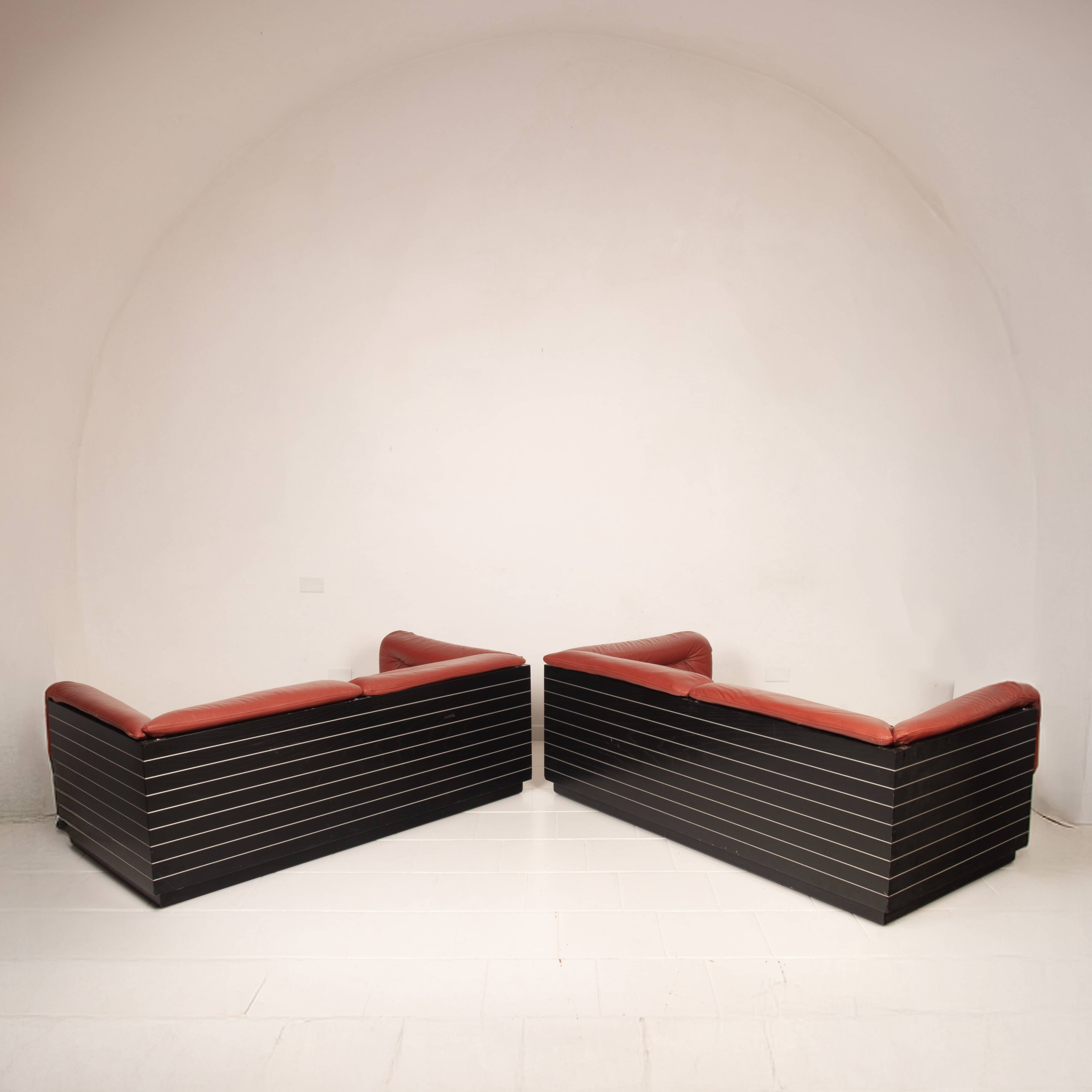 Sofa Strato par Giovanni Offredi pour Saporiti Italia, 1970