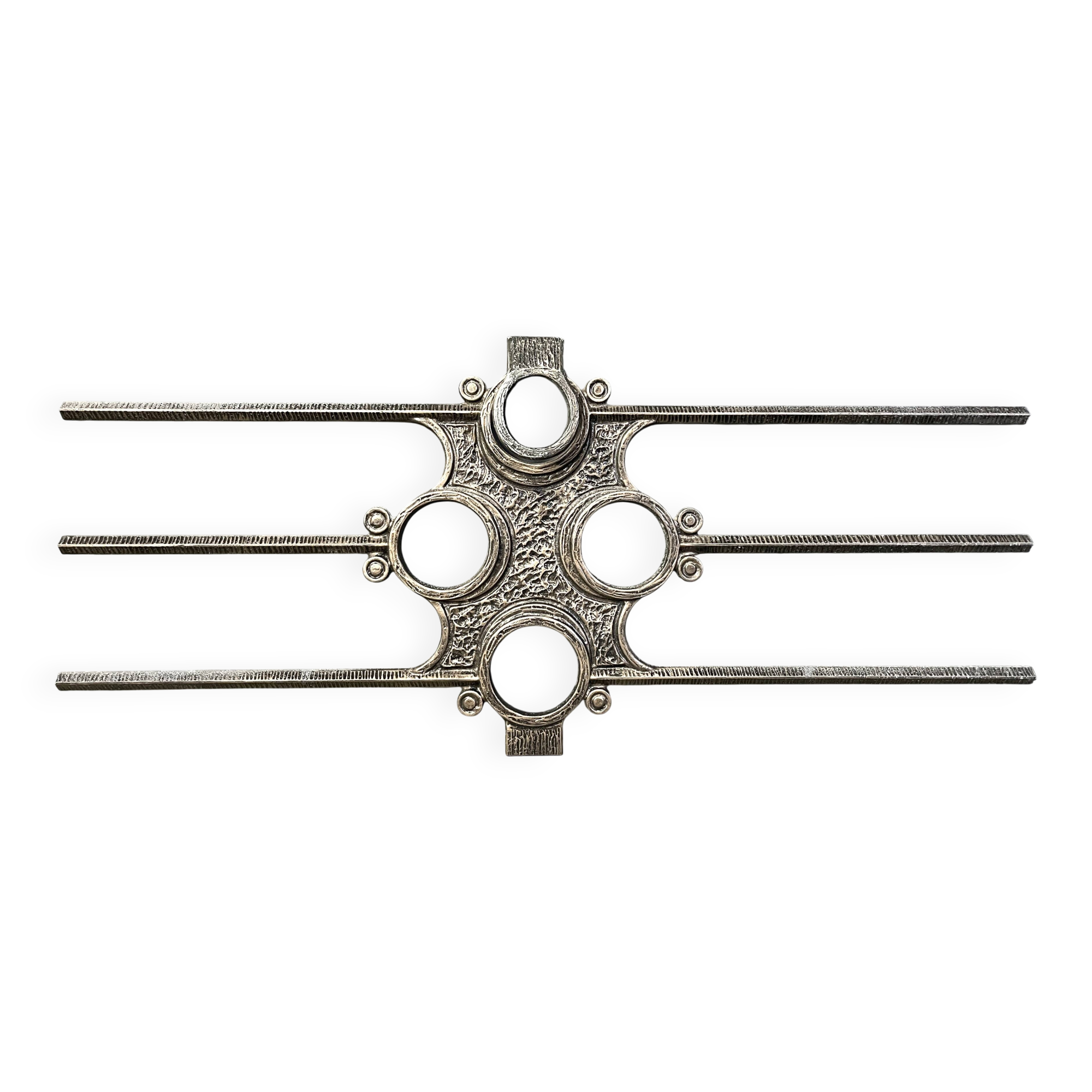Vintage brutalist wall sculpture, 1970s